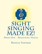 Sight Singing Made EZ Unison Singer's Edition cover